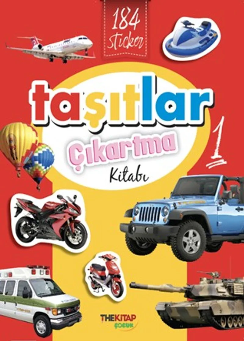 Taşıtlar Çıkartma Kitabı 1