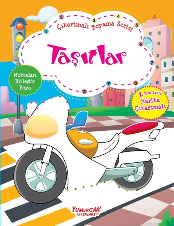 Taşıtlar / Çıkartmalı Boyama Serisi