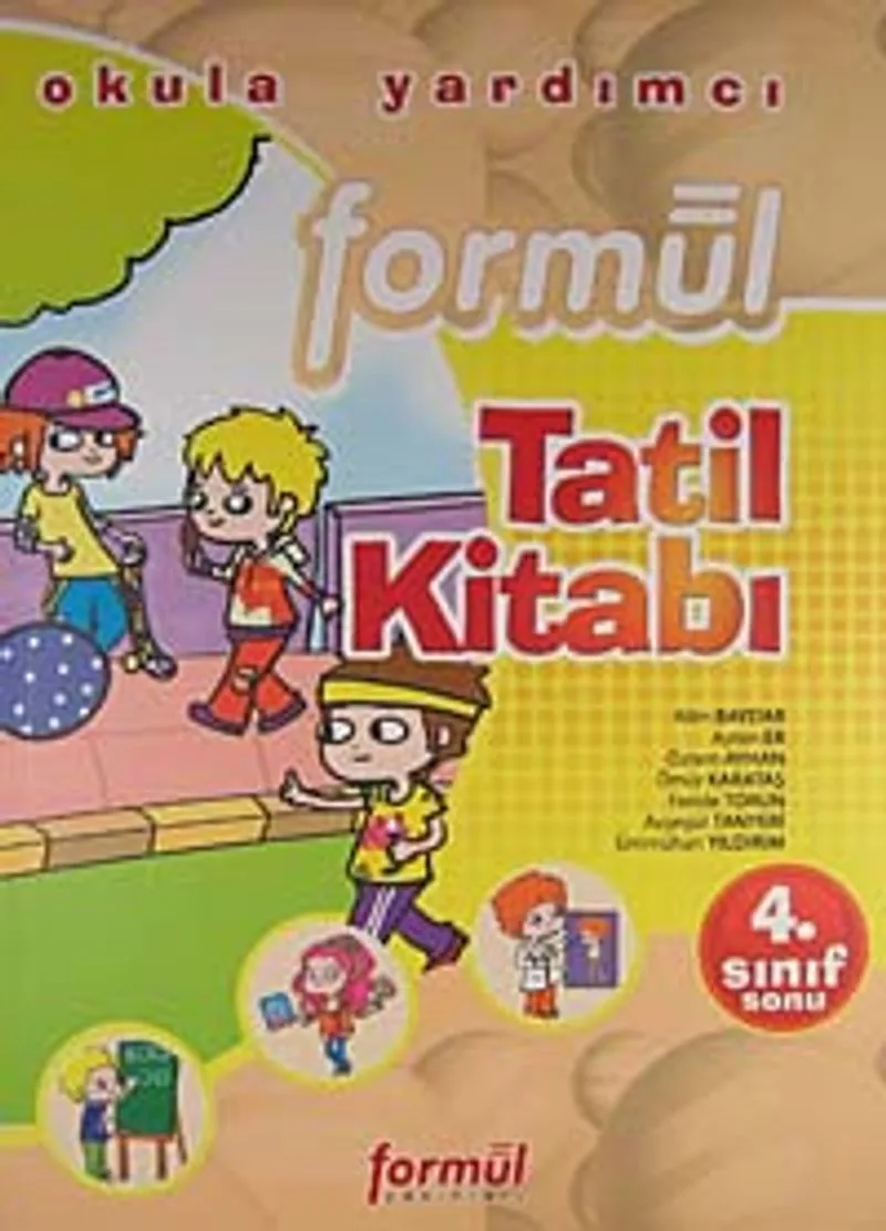 Tatil Kitabı 4. Sınıf Sonu
