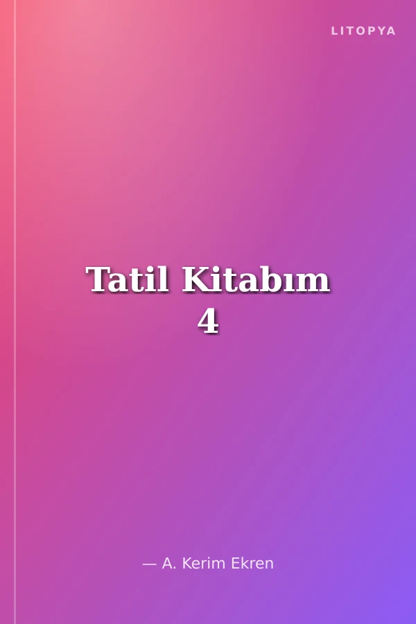 Tatil Kitabım 4