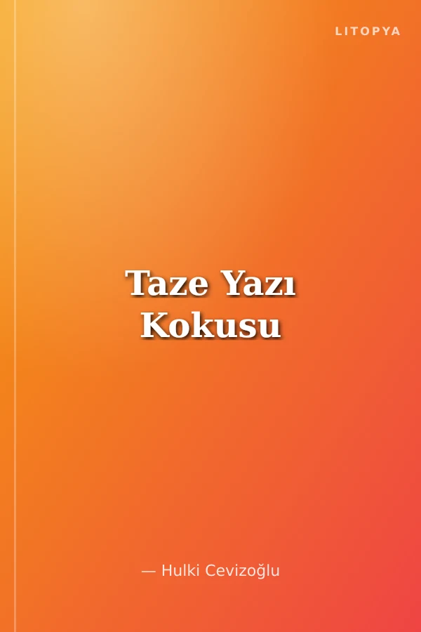 Taze Yazı Kokusu