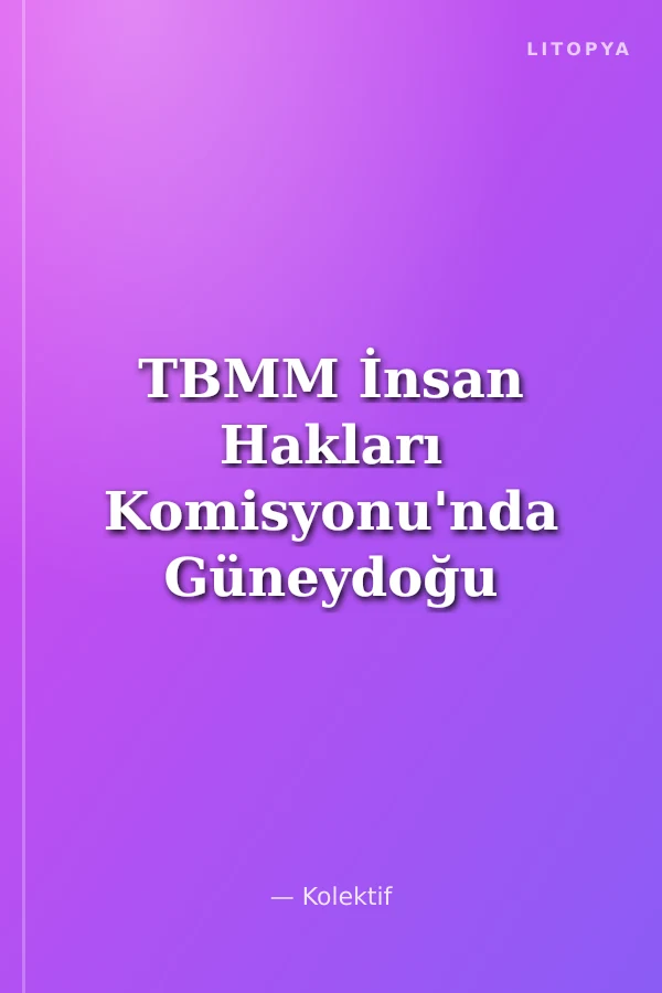 TBMM İnsan Hakları Komisyonu'nda Güneydoğu ve Türban Tartışması