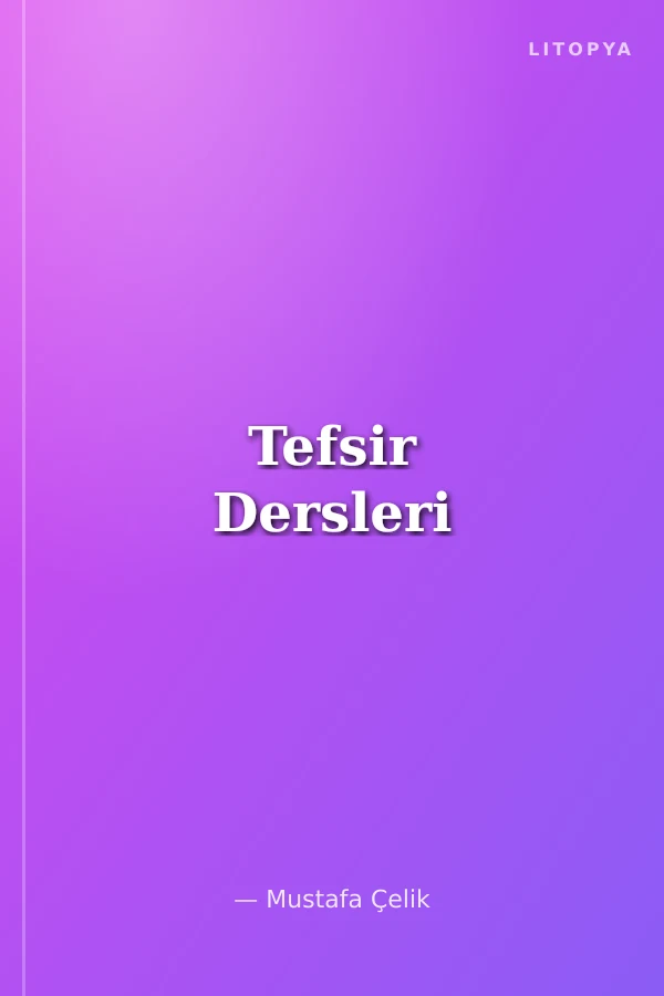 Tefsir Dersleri
