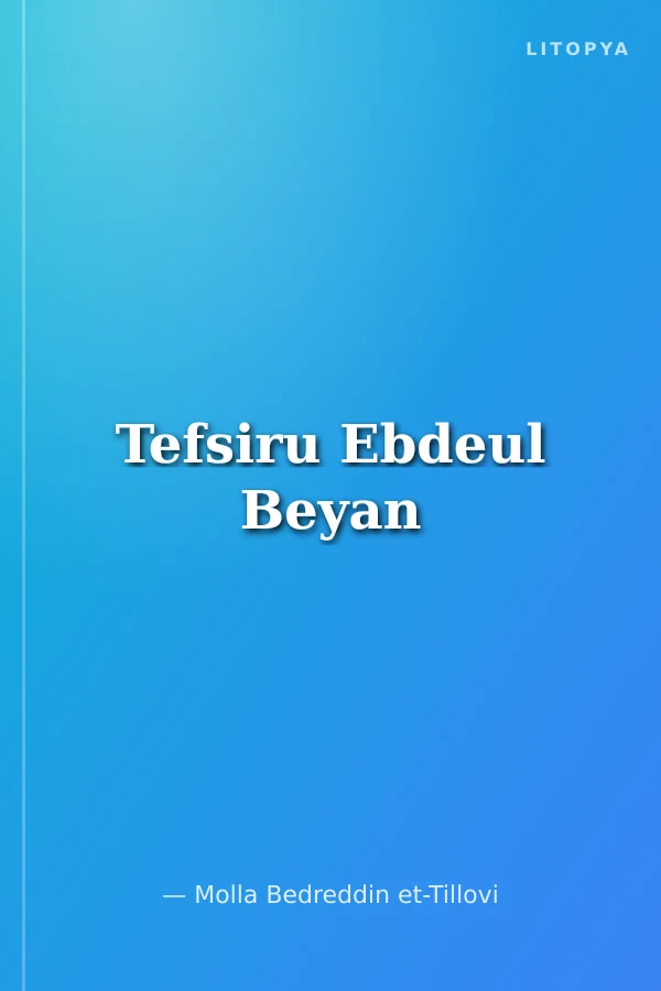 Tefsiru Ebdeul Beyan