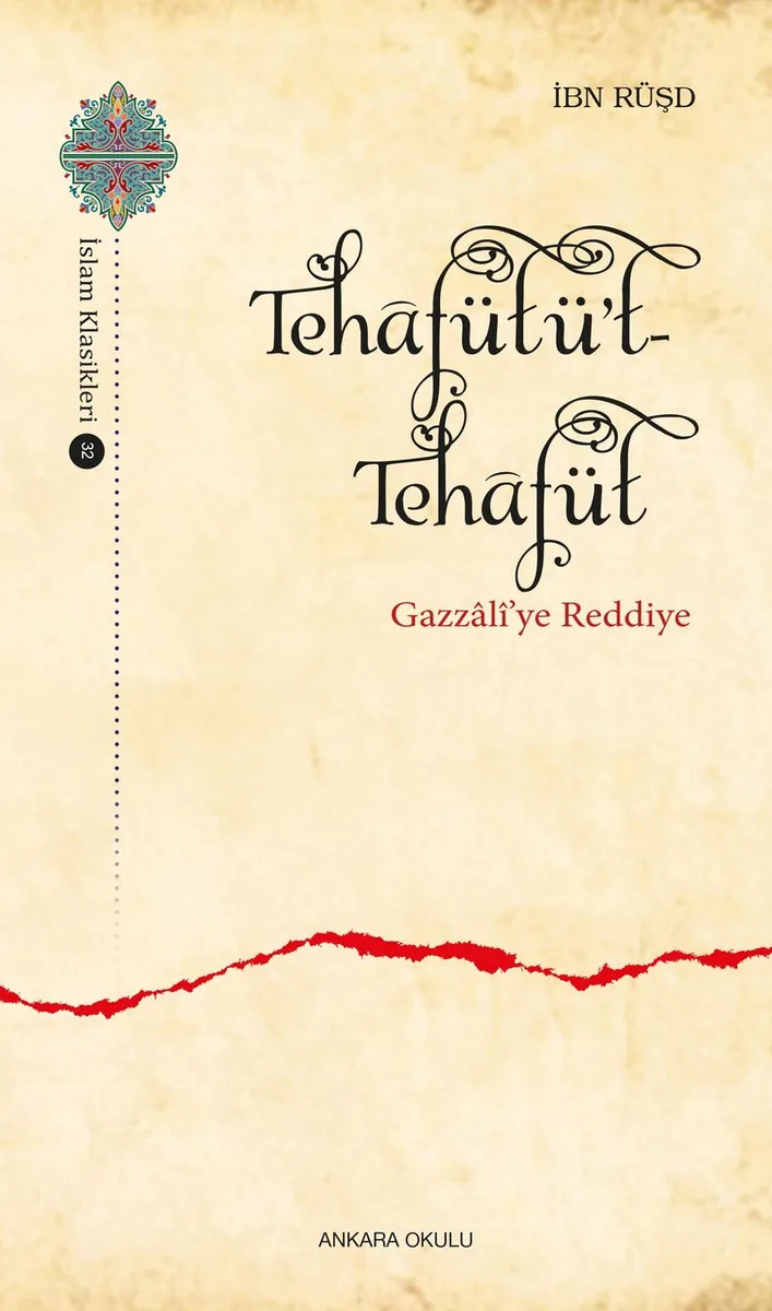 Tehafütüt-Tehafüt Gazzalî'ye Reddiye