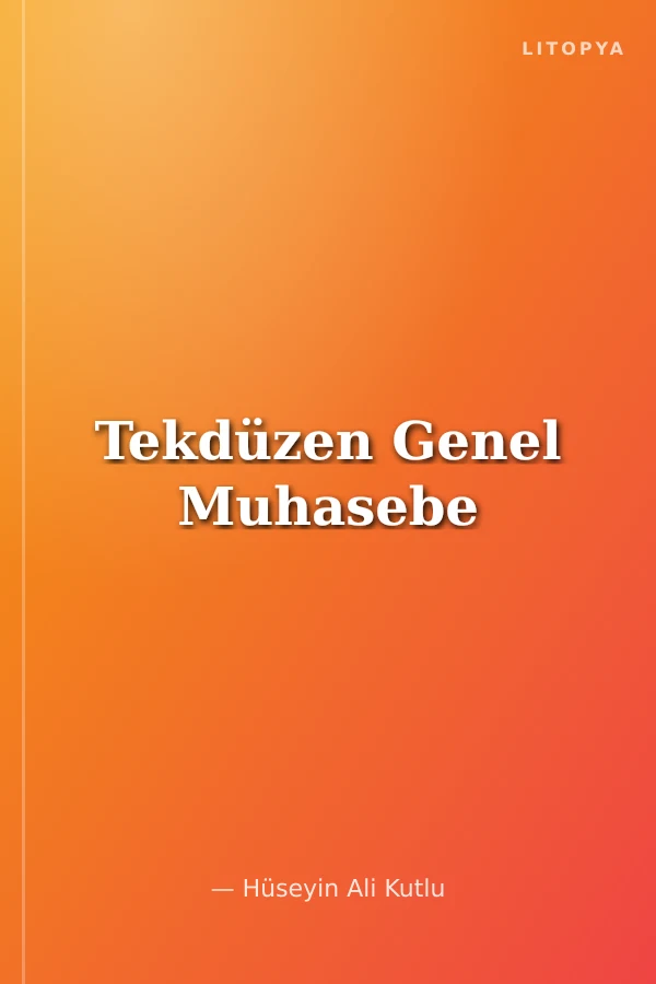 Tekdüzen Genel Muhasebe