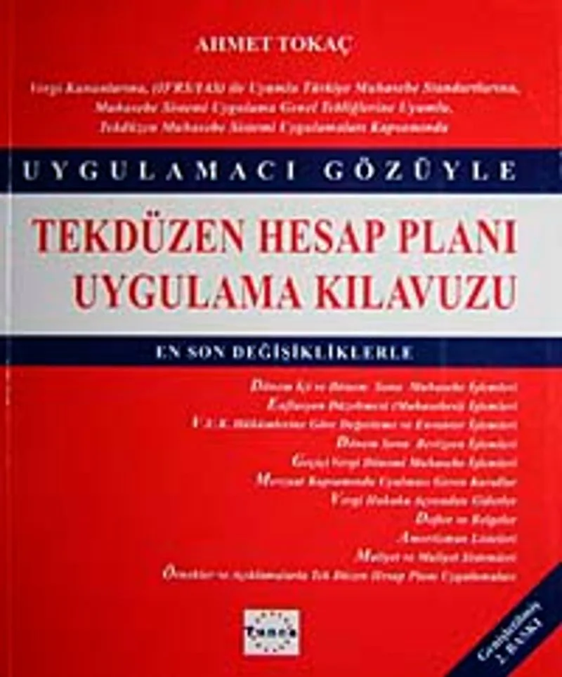 Tekdüzen Hesap Planı Uygulama Kılavuzu Uygulamacı Gözüyle En Son Değişikliklerle