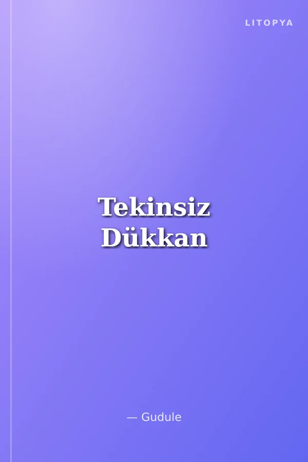 Tekinsiz Dükkan