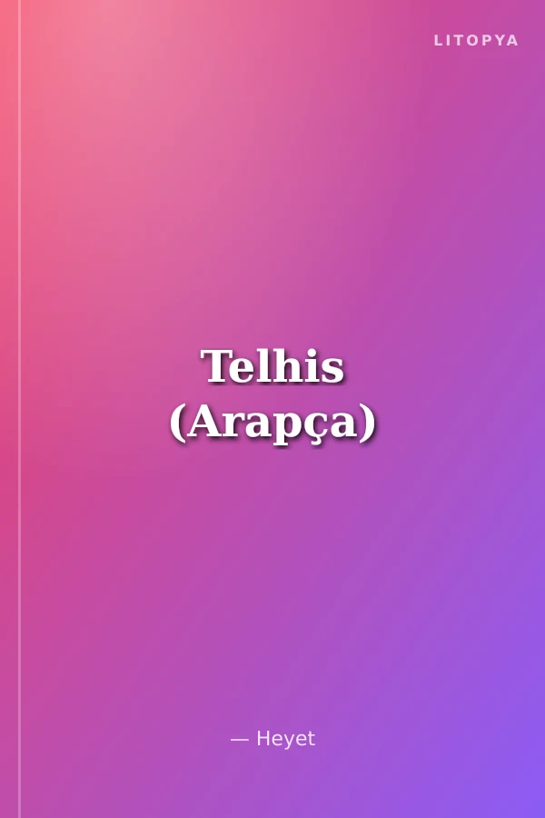 Telhis (Arapça)