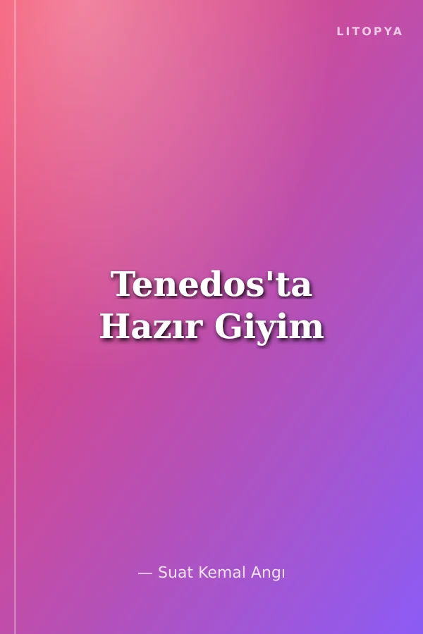 Tenedos'ta Hazır Giyim