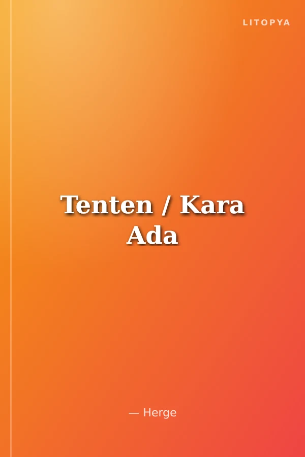 Tenten / Kara Ada