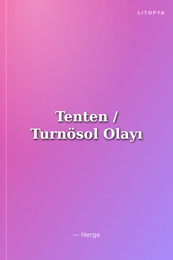 Tenten / Turnösol Olayı