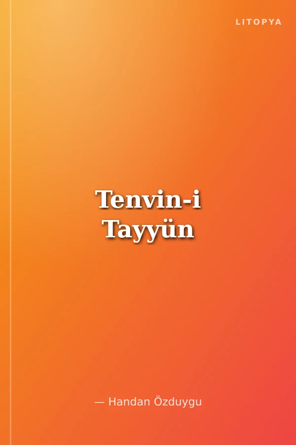 Tenvin-i Tayyün