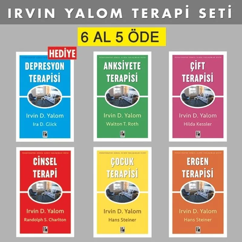 Terapi Seti 6 Al 5 Öde (1 Kitap Hediye)