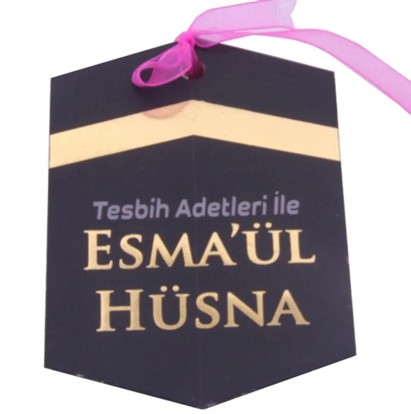Tesbih Adetleri İle Esma'ül Hüsna (Kartela)