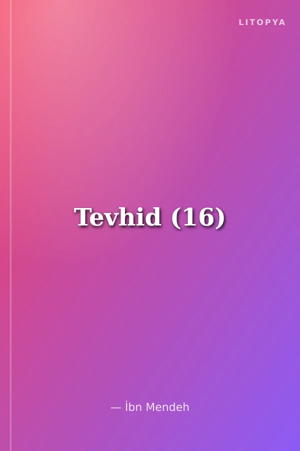 Tevhid (16)