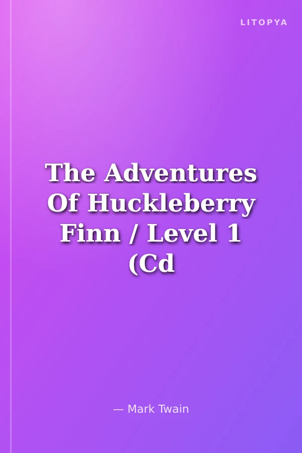 The Adventures Of Huckleberry Finn / Level 1 (Cd Ekli)