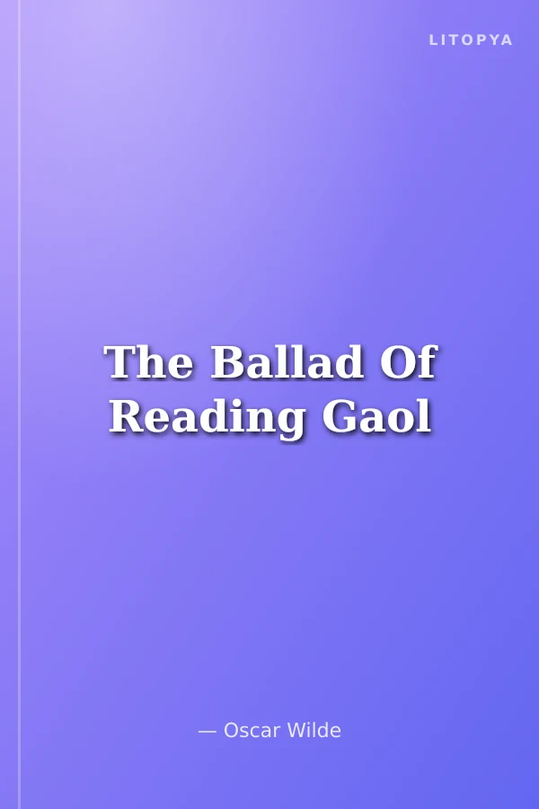 The Ballad Of Reading Gaol