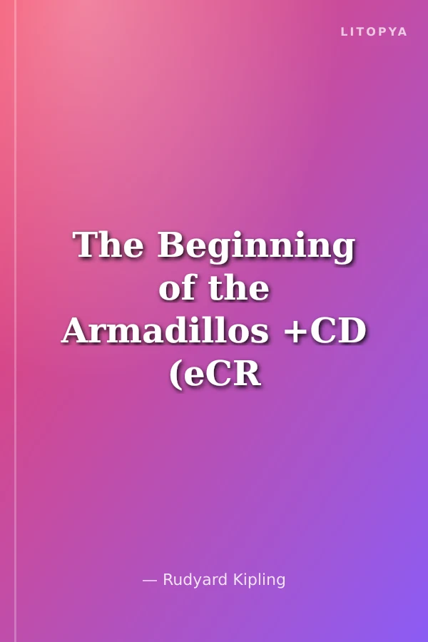 The Beginning of the Armadillos +CD (eCR Level 2)