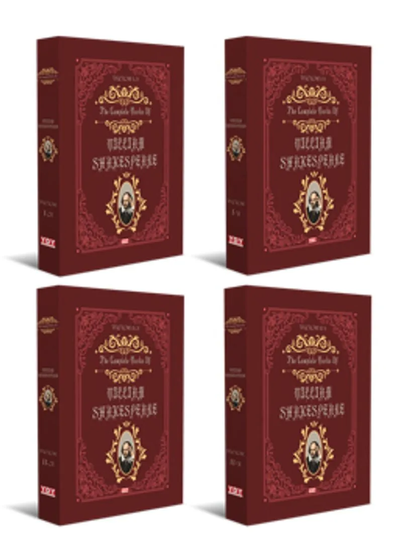 The Complete Works Of William Shakespeare (4 Kitap)