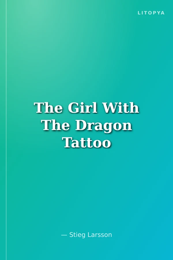 The Girl With The Dragon Tattoo