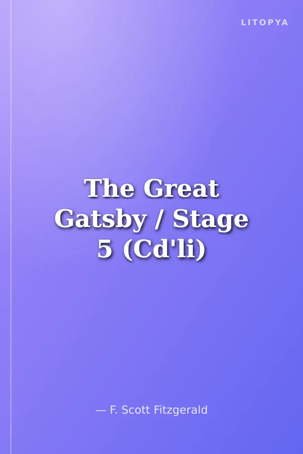 The Great Gatsby / Stage 5 (Cd'li)