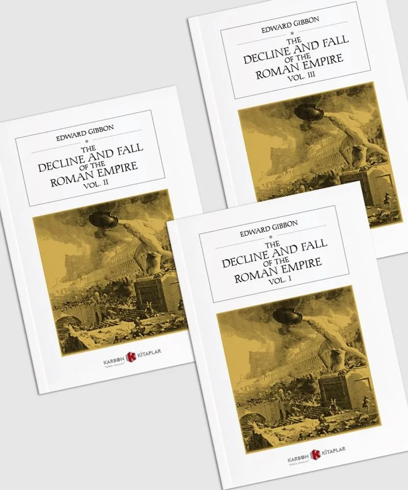 The History of the Decline and Fall of the Roman Empire (3 Cilt Takım)