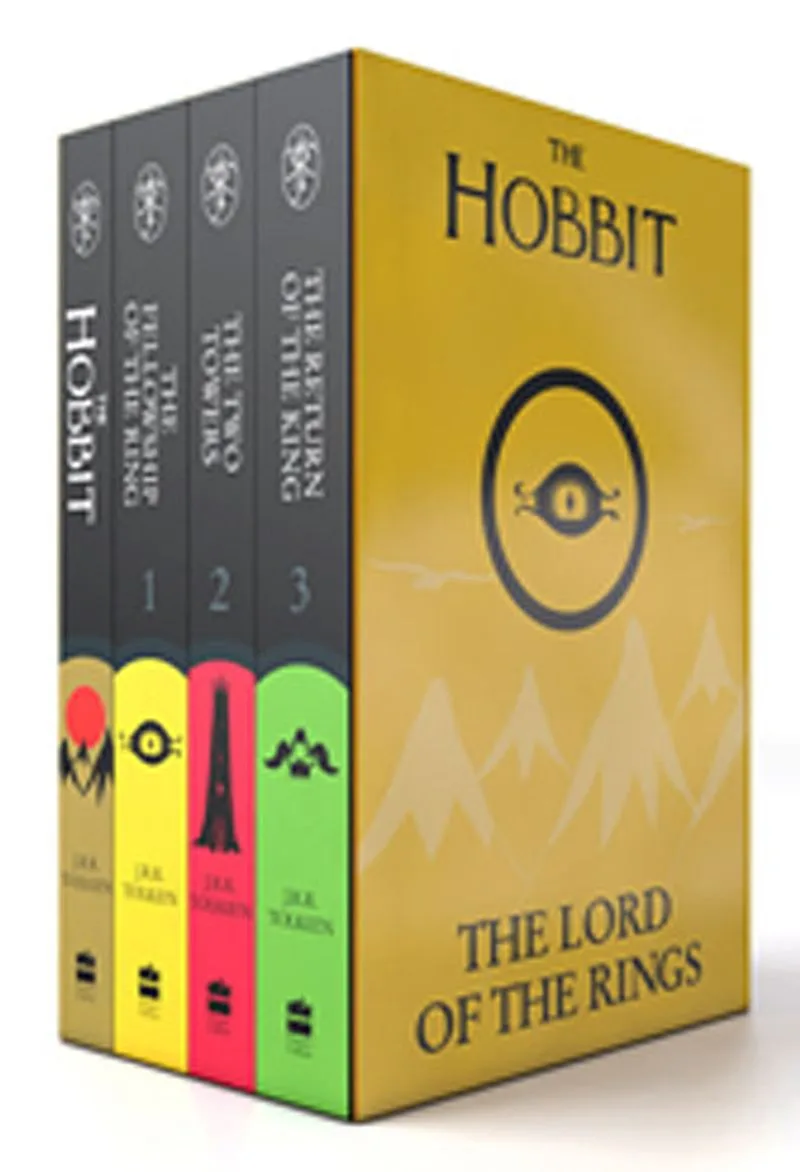The Hobbit The Lord of the Rings Boxed Set (4 Kitap)