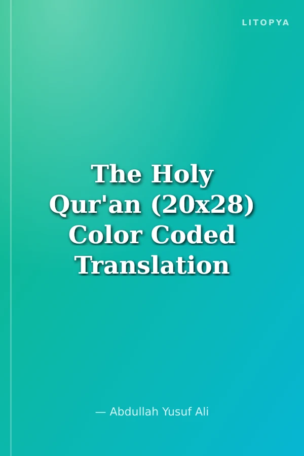 The Holy Qur'an (20x28) Color Coded Translation with Arabic Text