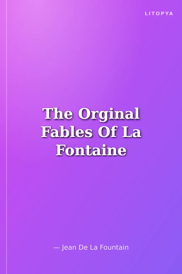 The Orginal Fables Of La Fontaine