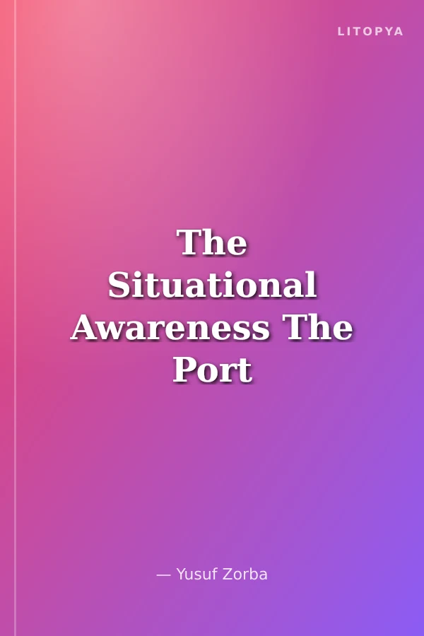 The Situational Awareness The Port Pilotage Services