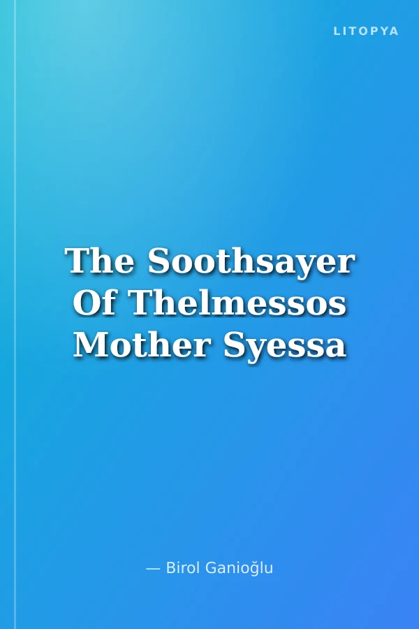 The Soothsayer Of Thelmessos Mother Syessa