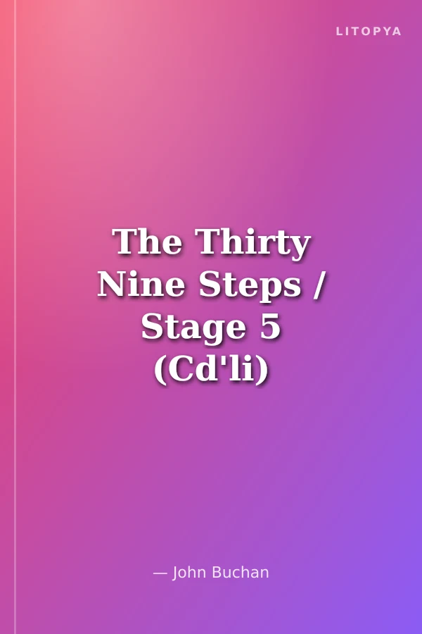 The Thirty Nine Steps / Stage 5 (Cd'li)