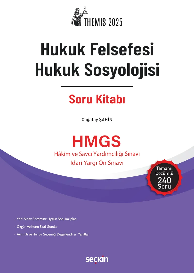 THEMIS – Hukuk Felsefesi Hukuk Sosyolojisi Soru Kitabı