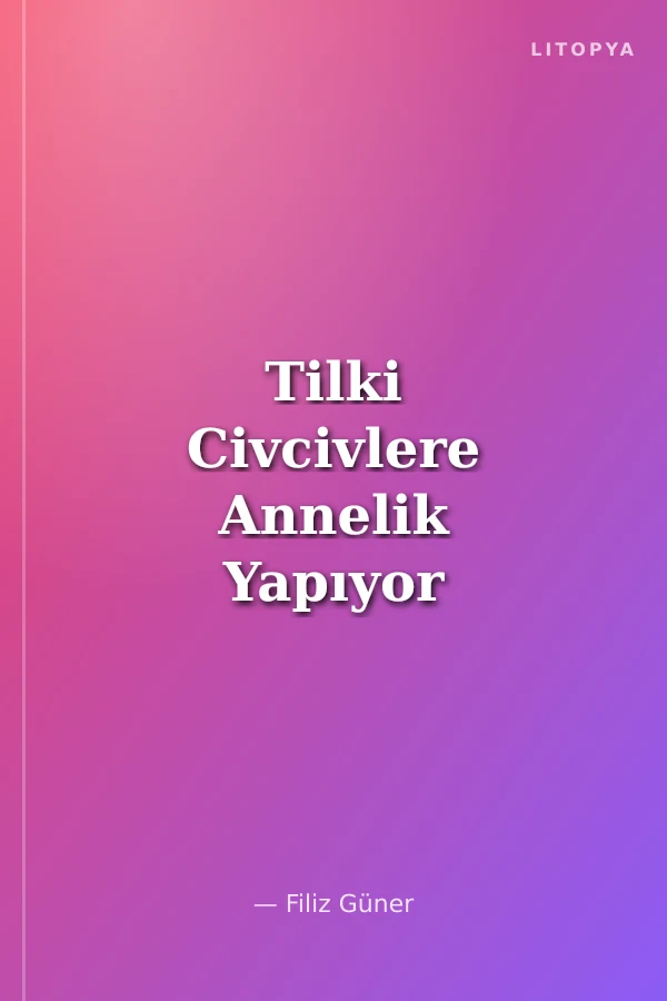 Tilki Civcivlere Annelik Yapıyor / Tilki ile Civcivler Serisi-2
