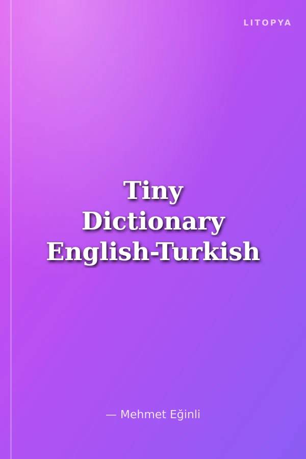 Tiny Dictionary English-Turkish