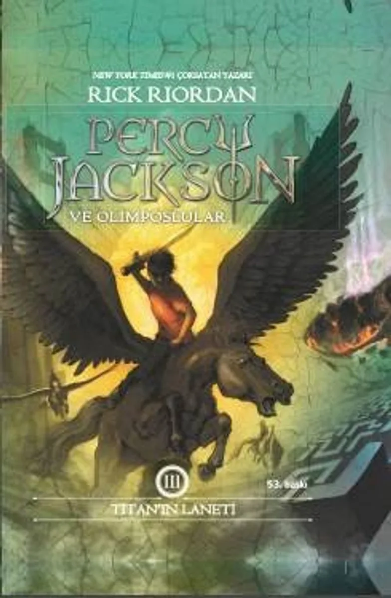 Titan'ın Laneti (Ciltli) Percy Jackson 3