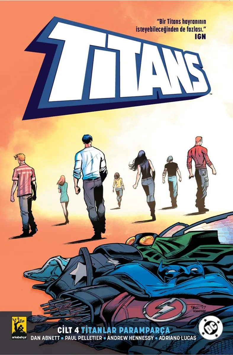 Titans Cilt 4 / Titanlar Paramparça