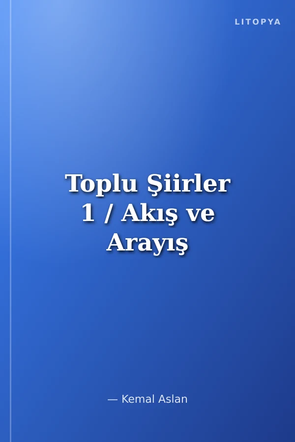 Toplu Şiirler 1 / Akış ve Arayış