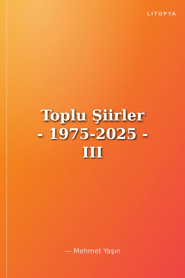 Toplu Şiirler - 1975-2025 - III