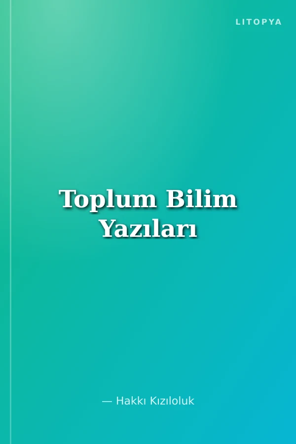 Toplum Bilim Yazıları