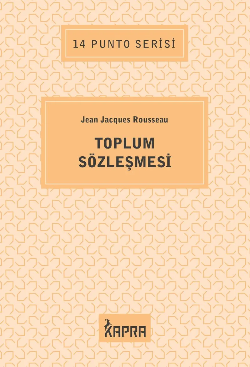 Toplum Sözleşmesi / 14 Punto Serisi