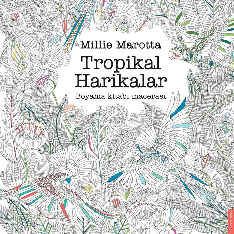 Tropikal Harikalar Boyama Kitabı Macerası