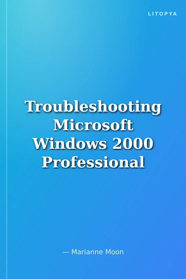 Troubleshooting Microsoft Windows 2000 Professional