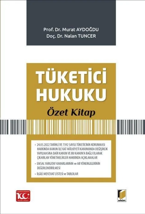 Tüketici Hukuku Özet Kitap