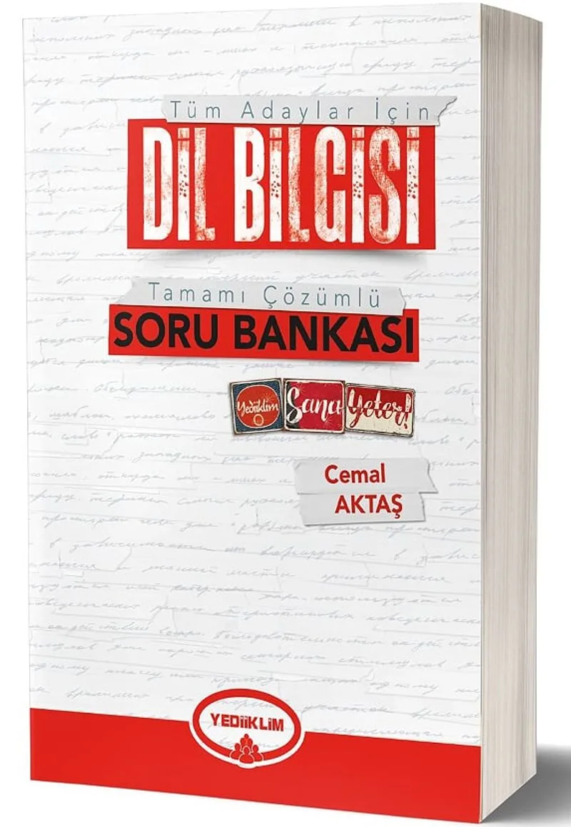 Tüm Adaylar İçin Dil Bilgisi Tamamı Çözümlü Soru Bankası