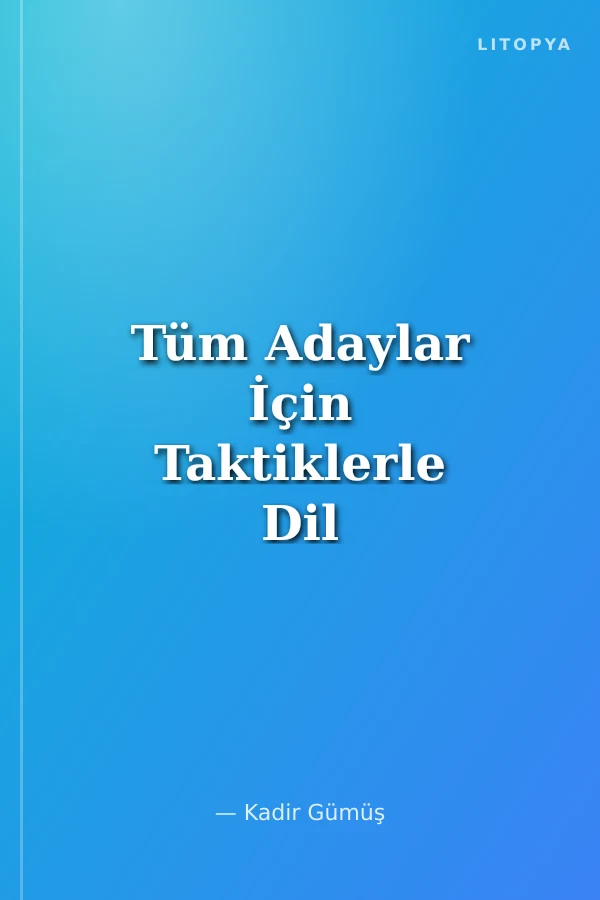 Tüm Adaylar İçin Taktiklerle Dil Bilgisi Tamamı Video Çözümlü 25 Deneme