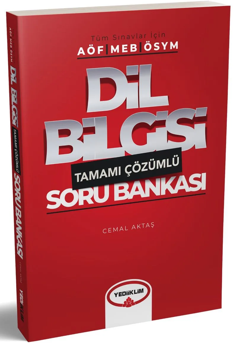 Tüm Sınavlar İçin Dil Bilgisi Tamamı Çözümlü Soru Bankası