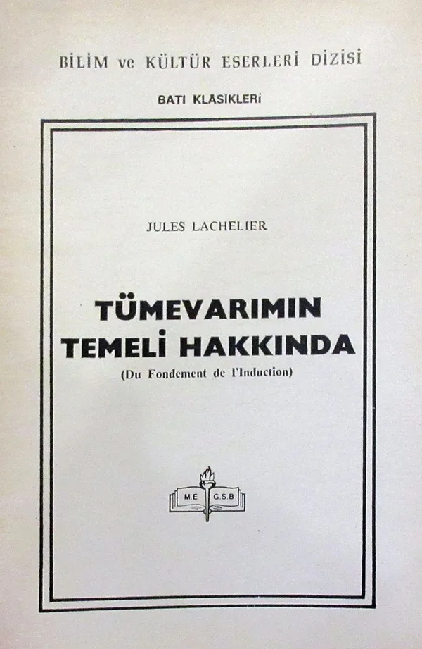 Tümevarımın Temeli Hakkında (1-E-88)