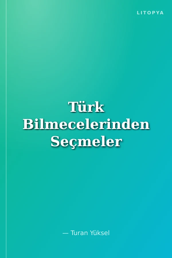 Türk Bilmecelerinden Seçmeler